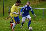 Utkání 7. kola okresního fotbalového přeboru: Zbraslavice - Sázava B 2:3.