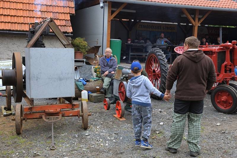 Výstava traktorů v Kralicích.