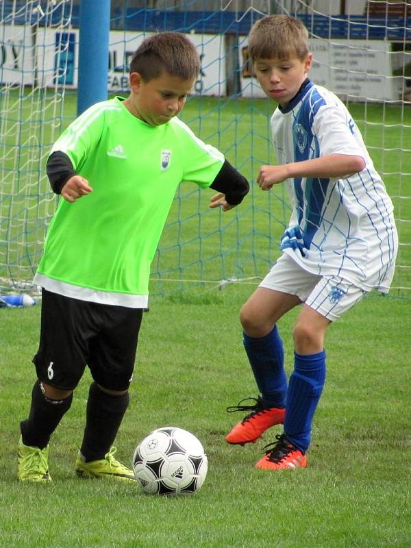 Okresní přebor starších přípravek, sobota 2. září 2017, turnaj ve Vrdech: FK Čáslav B - TJ Slavoj Vrdy 11:3.