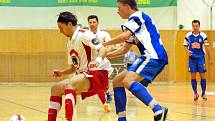 1. kolo 1. futsalové ligy: Benago - Torf Pardubice, 3. září 2010.