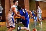 Kutná Hora porazila v basketbalu Slaný, 6. října 2013.