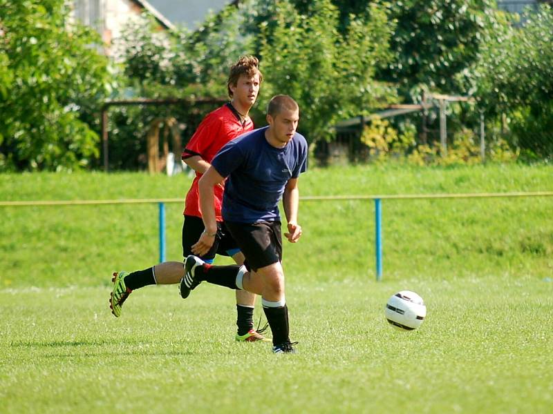 Turnaj malého fotbalu v Nových Dvorech, 13. července 2013.