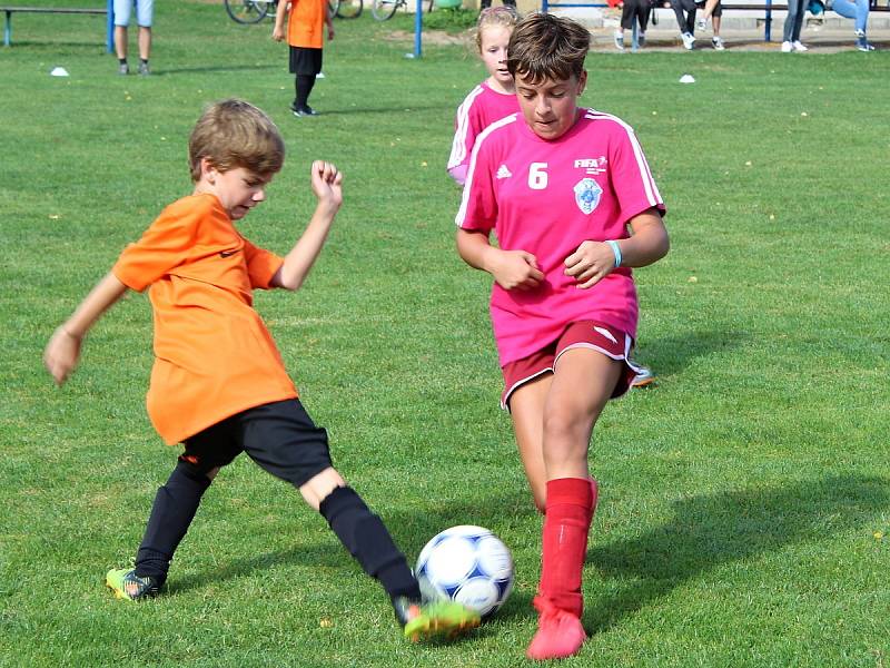 Fotbalový mistrovský turnaj starších přípravek v Suchdole: FK Čáslav D - TJ Sokol Družba Suchdol 10:3.