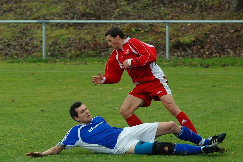 Fotbal I. B třída: Zbraslavice - Tupadly 2:3, sobota 14. listopadu 2009