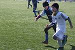 Zimní fotbalová příprava ligových mladších žáků U12: FC Slovan Havlíčkův Brod - FK Čáslav 5:19.