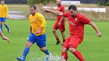 Zápas I. B třídy (sk. D) Jiskra Zruč nad Sázavou - Kondrac (3:2pk).