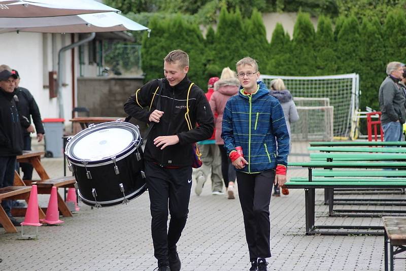 Z fotbalového utkání krajského přeboru Kutná Hora - Poříčany