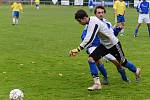 Utkání 7. kola okresního fotbalového přeboru: Zbraslavice - Sázava B 2:3.