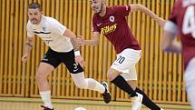 Čtvrtfinále Poháru FAČR ve futsalu 2018. Sparta Praha porazila ve Zruči nad sázavou Olympik Mělník 8:3.