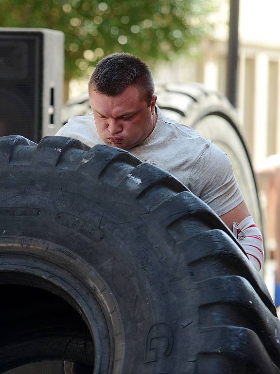 Mistrovství ČR strongman 2015 v Kutné Hoře.