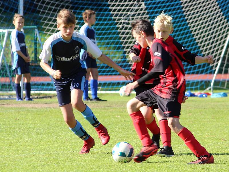 Česká fotbalová liga mladších žáků U13: FK Čáslav - MFK Chrudim 0:17.