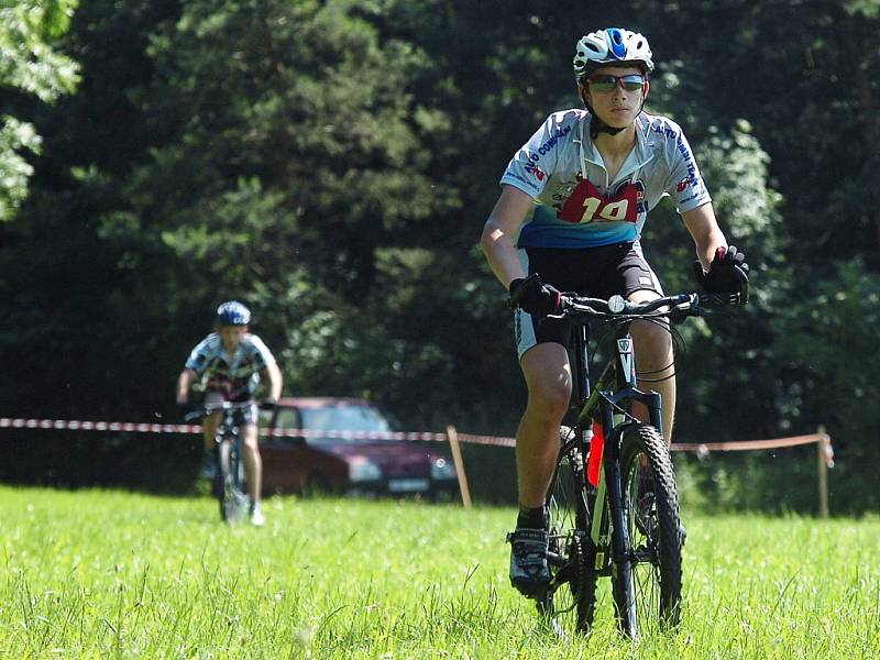 2. den Městských her - cyklistika na Vysoké, 16. června 2012.