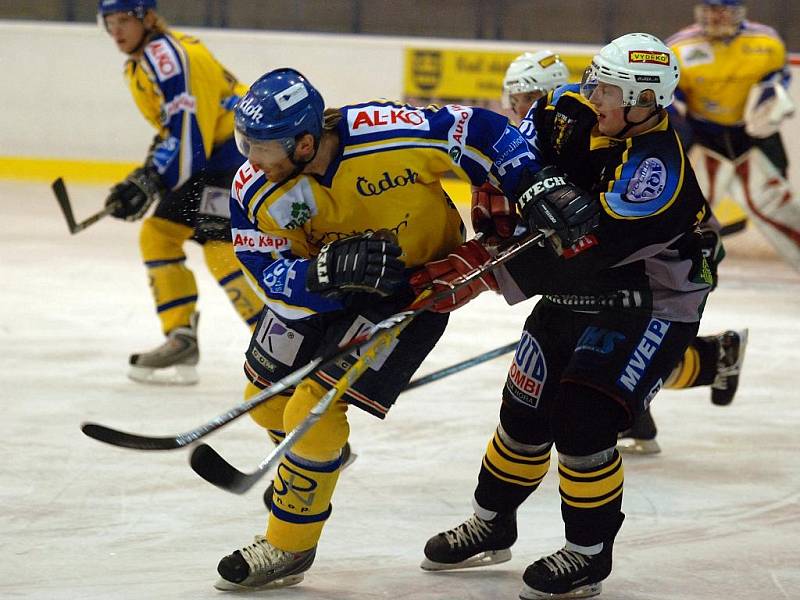 Hokej II. liga: Kutná Hora - Písek 2:7. 9.12. 2009