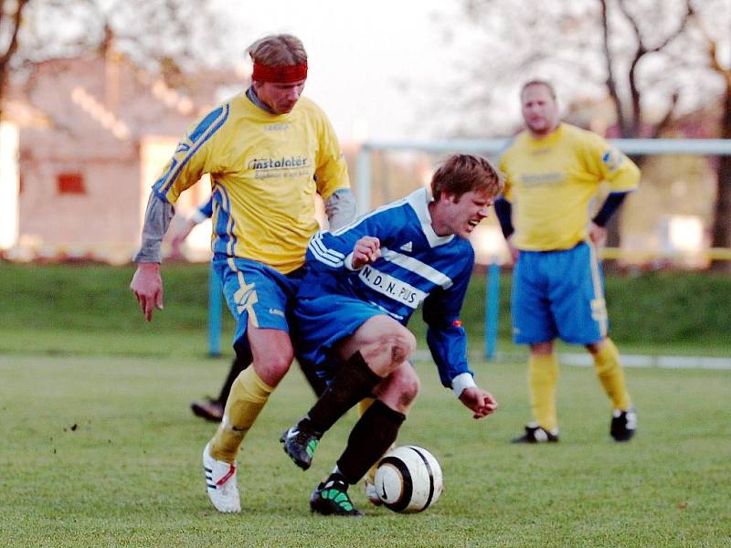 Fotbal Nové Dvory - Malešov.