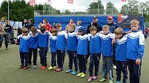 Čáslavské fotbalové týmy U10 a U11 na mezinárodním turnaji Mozart Trophy v rakouském Salzburgu.