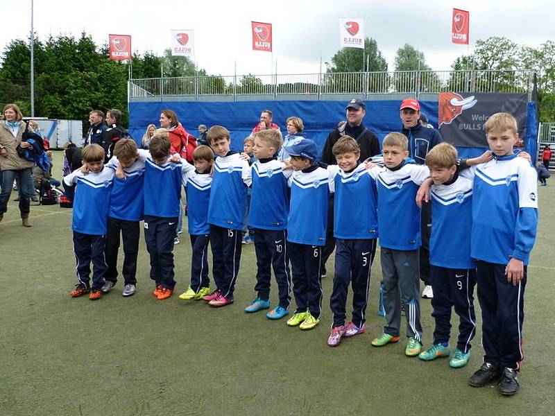 Čáslavské fotbalové týmy U10 a U11 na mezinárodním turnaji Mozart Trophy v rakouském Salzburgu.