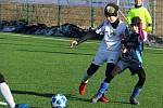Zimní fotbalová příprava ligových mladších žáků U12: FC Slovan Havlíčkův Brod - FK Čáslav 5:19.