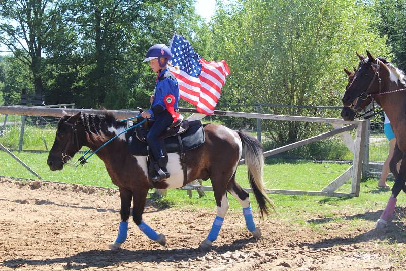 Sportovní den s koňmi na ranči Dalu v Kozohlodech