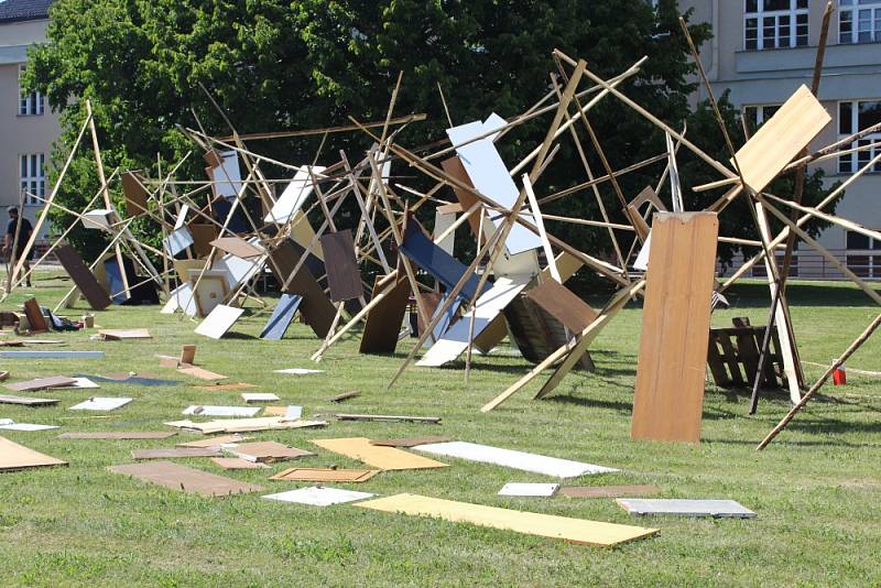 V Kutné Hoře uspořádali první ročník streetart festivalu.