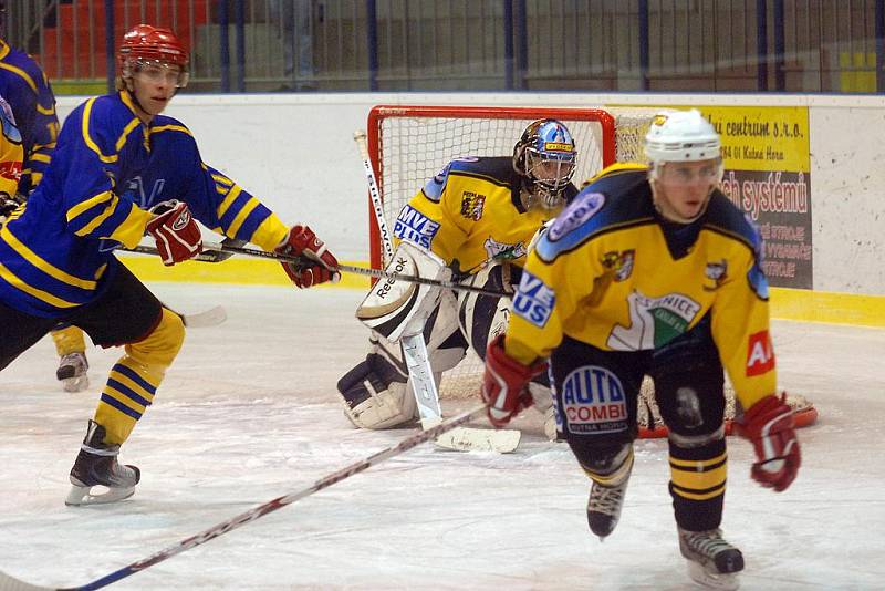 Hokej II. liga: Kutná Hora - Benešov 5:3, neděle 10. ledna 2010