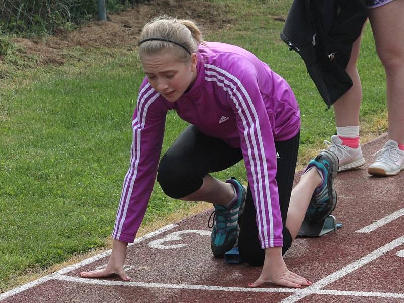 Okresní kolo soutěžního projektu Odznak Všestrannosti Olympijských Vítězů 12. května 2014 v Čáslavi