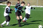 Zimní fotbalová příprava ligových mladších žáků U13: FC Slovan Havlíčkův Brod - FK Čáslav 1:9.