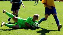 Fotbalový přípravný zápas v Úročnici, mladší žáci, kategorie U13: SK Benešov - FK Čáslav 14:5 (5:2, 6:1, 3:2).