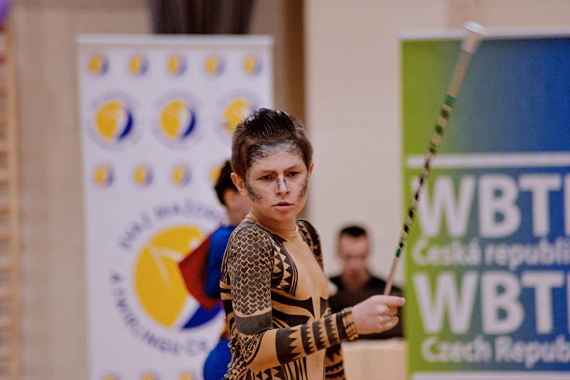 Sportovní hala Klimeška v Kutné Hoře hostila 2. března druhé Mistrovství České republiky v twirlingu WBTF.