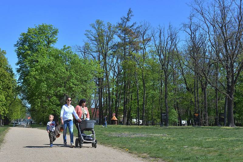 Svou zručnost si mohli návštěvníci vyzkoušet při zdobení kraslic, dozvědět se co je zvykoslovné pečení nebo si vyrobit ptáčka z přírodních materiálů.