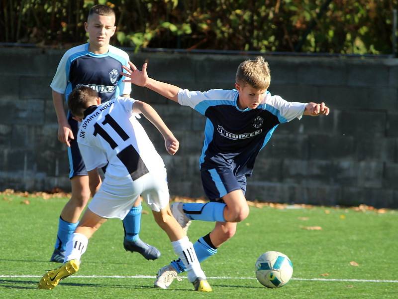 Česká fotbalová liga mladších žáků U13: FK Čáslav - SK Sparta Kolín 2:8 (0:1, 1:2, 1:5).