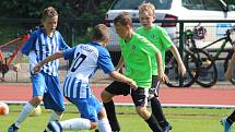 Fotbalový přípravný zápas mladších žáků U13: FK Čáslav - FK Admira Praha 13:2 (4:1, 3:1, 6:0).