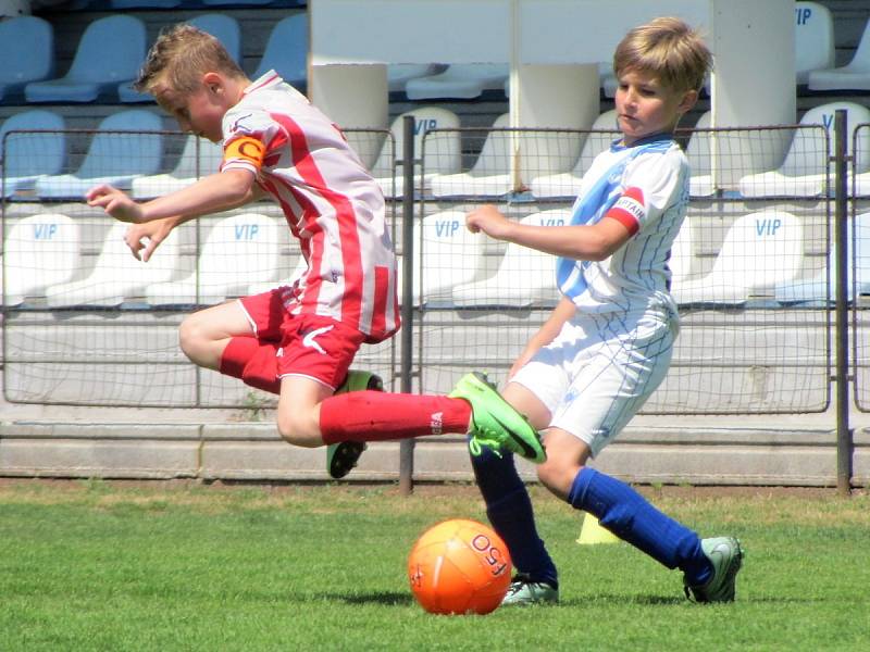 Okresní přebor starších přípravek, sobota 3. června 2017, turnaj v Čáslavi: FK Čáslav – Sparta Kutná Hora 1:6.