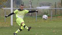 Utkání 7. kola okresního fotbalového přeboru: Zbraslavice - Sázava B 2:3.