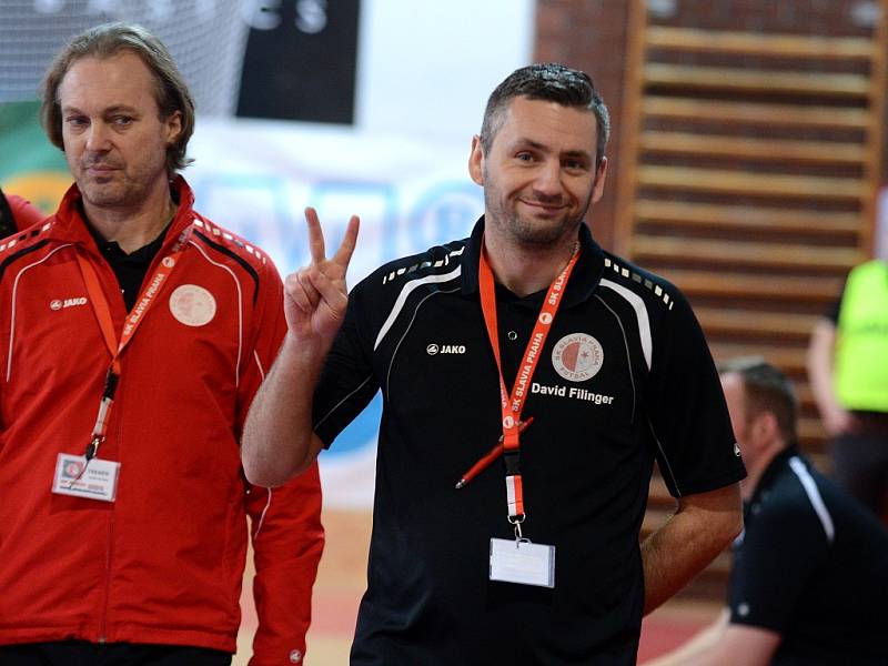 14. kolo Chance futsal ligy: SK Slavia Praha - FC Benago Zruč n. S. 5:6 (3:2).