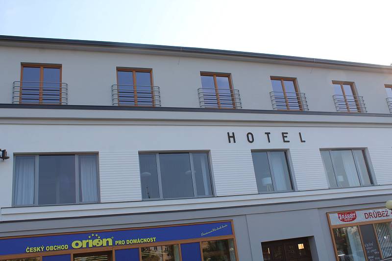 Hotel Grand v Čáslavi.