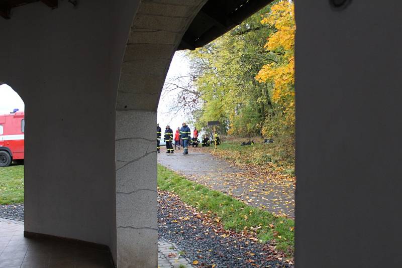 Závody hasičů v běhu na rozhlednu Vysoká