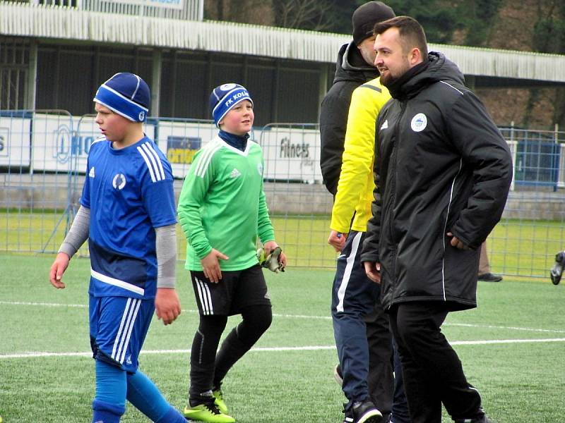 Fotbalový přípravný zápas, mladší žáci, kategorie U13+U12: FK Čáslav - SK Sparta Kolín 8:5 (1:0, 2:2, 5:3).