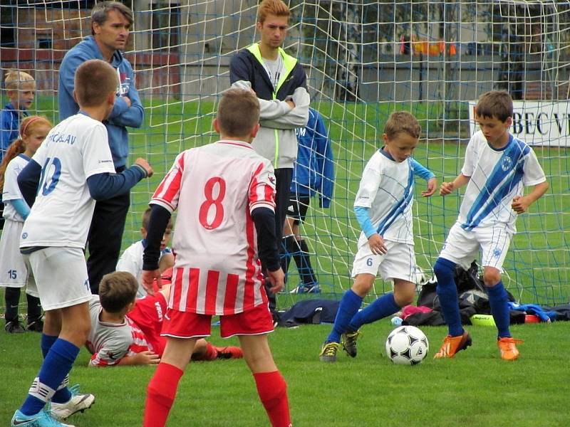 Okresní přebor starších přípravek, sobota 2. září 2017, turnaj ve Vrdech: FK Čáslav B - Sparta Kutná Hora A 2:5.