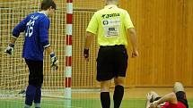 14. kolo Chance futsal ligy: FC Benago Zruč - 1. FC Delta Real Šumperk 6:6, 13. ledna 2012.