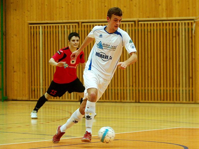 14. kolo Chance futsal ligy: FC Benago Zruč - 1. FC Delta Real Šumperk 6:6, 13. ledna 2012.