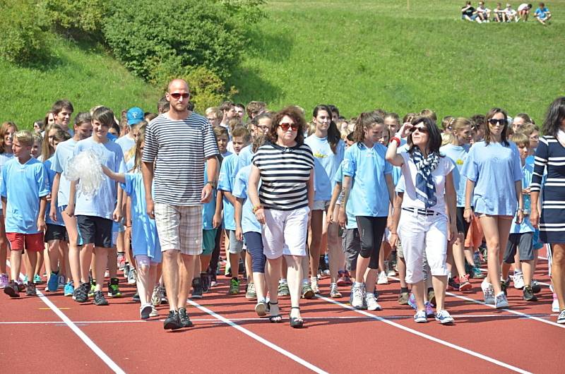 Slavnostní zahájení Městských olympijských her v Kutné Hoře - 12.6.2014