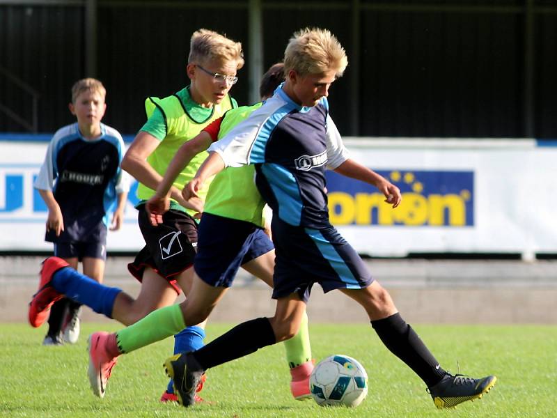 Fotbalový přípravný zápas, mladší žáci, kategorie U13: FK Čáslav - FK Kunice 14:5 (4:4, 3:1, 7:0).