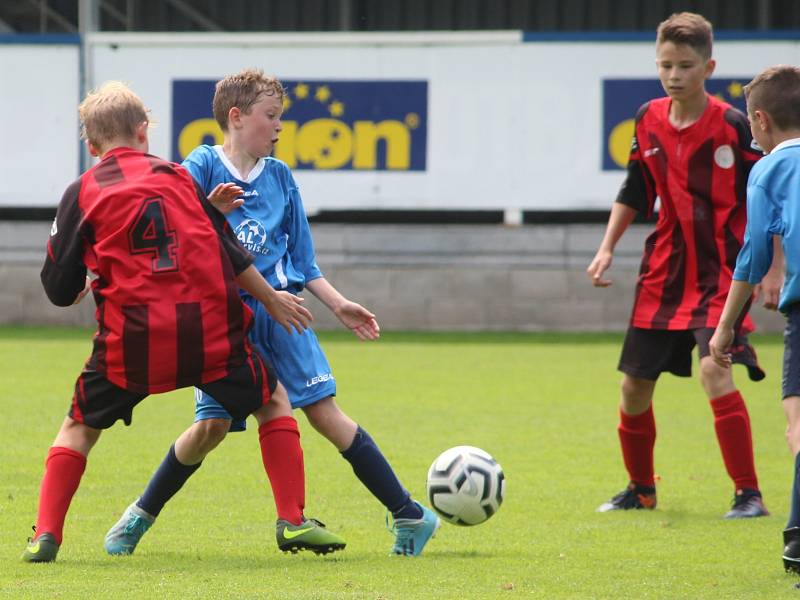 Fotbalový přátelský zápas, starší žáci, kategorie U14: FK Čáslav - MFK Chrudim 1:6 (1:2).