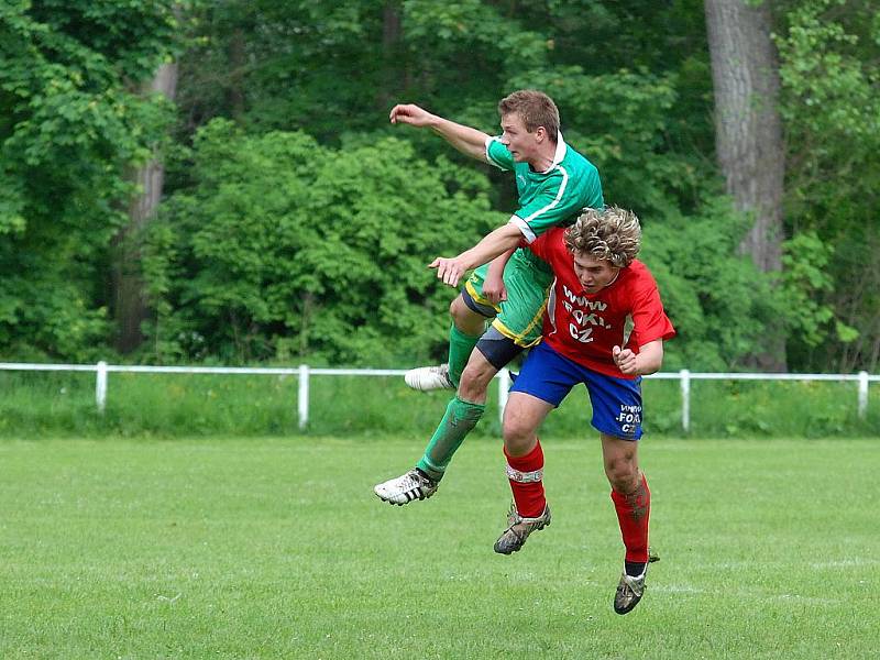 26. kolo IV. třídy A: Močovice - Záboří n. L., 22. května 2010.