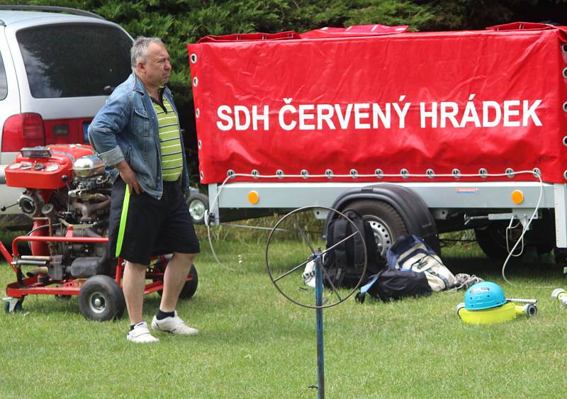 Hasiči závodili v Zibohlavech v rámci třetího kola Kutnohorské hasičské ligy.