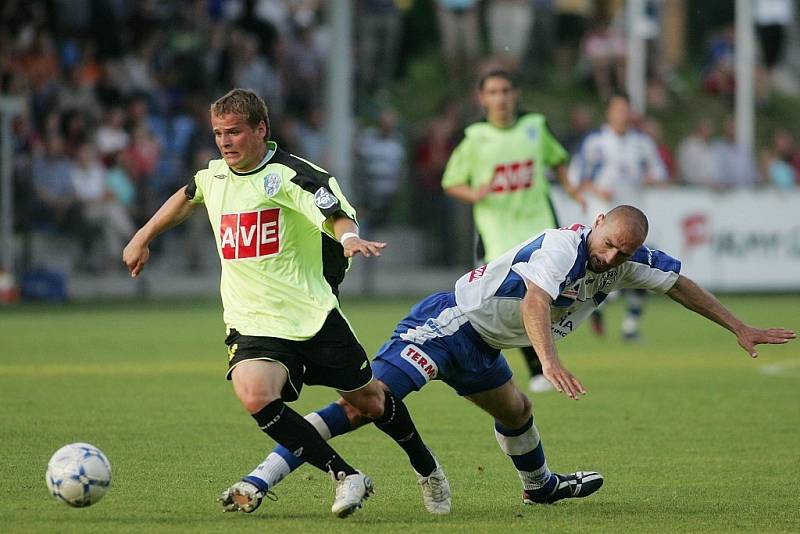 Z utkání II. ligy FC Zenit Čáslav - FK Ústí nad Labem 0:0, neděle 24. května 2009