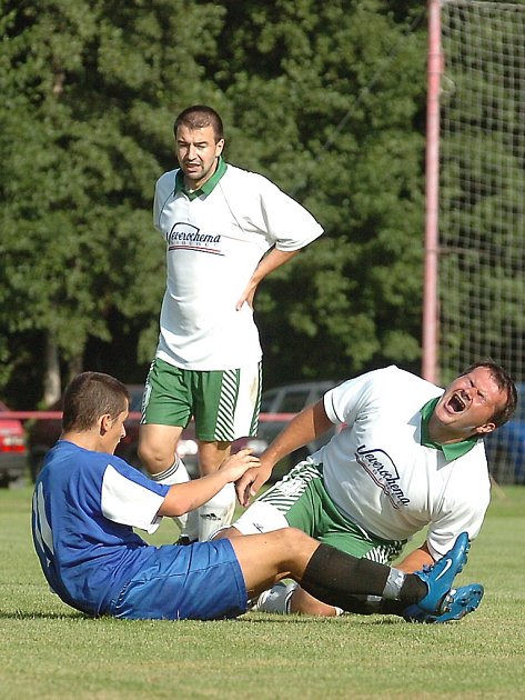 Utkání: Malešov - Bílé Podolí. 18.8.2012