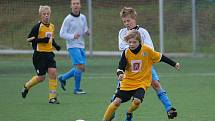 Fotbal divize žáků: St. žáci Čáslav - Hr. Králové 2:0, sobota 17. října 2009