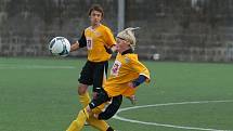 Fotbal divize žáků: St. žáci Čáslav - Hr. Králové 2:0, sobota 17. října 2009