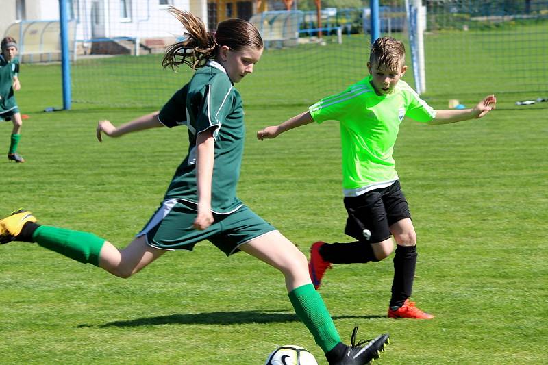 Fotbalový mistrovský turnaj starších přípravek ve Vrdech: FK Čáslav – TJ Slavoj Vrdy 11:2.